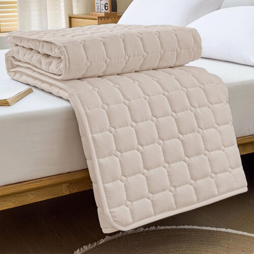 Queen Mattress Pad Thick Quilted Deep Pocket