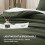 Dark Olive Green Comforter Set Full 3-Piece 6