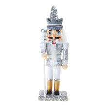 Wooden Christmas nutcracker figure 1 piece