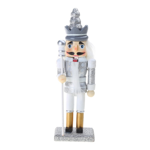 Wooden Christmas nutcracker figure 1 piece