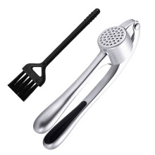 Presse-ail portatif en acier inoxydable, outil de cuisine en alliage