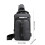 Ελαφρύ σακίδιο ημέρας Sling Bag Crossbody για άνδρες και γυναίκες 3