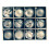 Christmas ball ornaments silver 6 cm 12 pcs 1