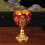 Wine Cup Glass Vintage Metal 30ml 1