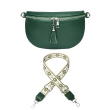 Waist Bag Soft Leather Crossbody Bag 1 Piece
