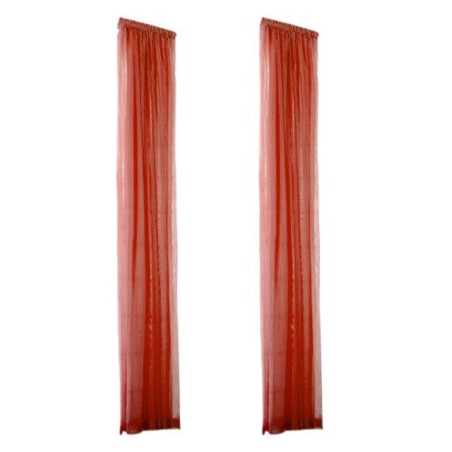 Cortinas con aislamiento térmico de 63 pulgadas, 2 paneles 2