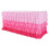 Toalha de mesa plissada elegante com várias camadas, 60x120 polegadas 8