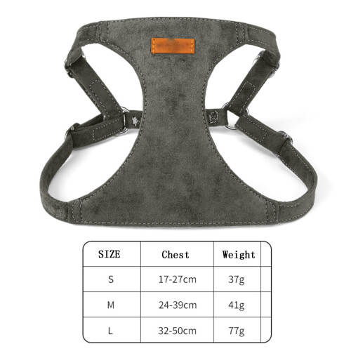 Conjunto de arnés y correa para perros, ajustable, suave y cómodo. 2