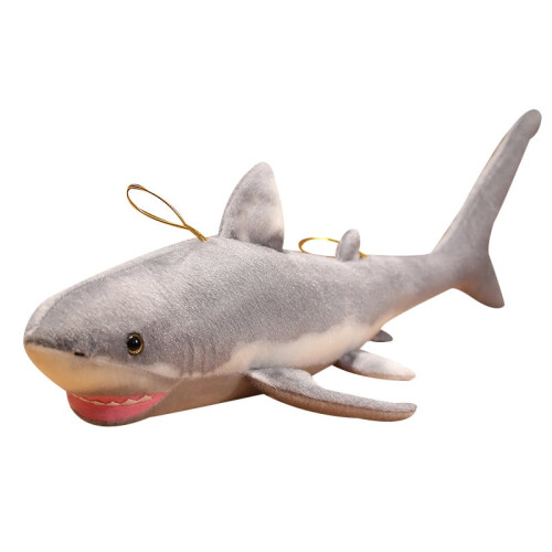 White Shark Plush Toy Pillow Multi-size