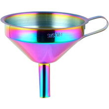 Stainless Steel Wide Mouth Funnel 5-inch with Detachable