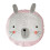 Kids rabbit rug cotton round mat 85 x 2 cm 1