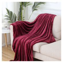 Temperature Regulating Blanket Coral Flannel 1 pc