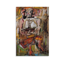 Willem de Kooning Absztrakt expresszionizmus poszter 8x12 hüvelyk