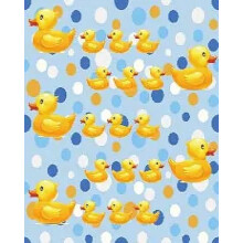Rubber Duck Throw Blanket Ultra Soft Yellow 50x60 Inch