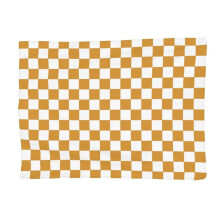 Velvet Checkered Throw Blanket Pink Green 150x200cm