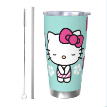 Hello Kitty insulated tumbler cup 20 oz stainless steel