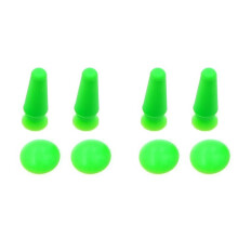 4X Silicone Eyeball Protective Cover Eyelid Pad Embedded Wire Double Eyelid Protector Prosthetic Eye Piece Suction Cup A