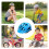 Cycling Helmet Blue Breathable and Safe 7