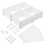 Plastic Drawer Divider PP 34 pcs 1