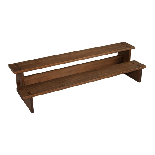 Wood Display Riser for Collectibles Desktop Stand 40cm