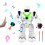 Green Robot Toy with Sucker Projectiles, Walking Action, 2