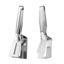 Stainless Steel Steak Spatula Tongs 2 pcs