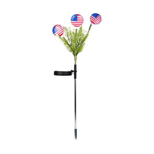 Solar LED Flag Light Outdoor Decoration