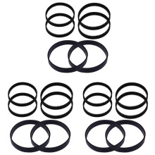 18PCS Replacement Vacuum Belt Set for  ProHeat 2x Revolution Pet Pro Cleaner Models 1986,1964,2007,2007P