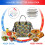 Isolierte Lunchtasche mit Blumenmuster (1 Stück) 4