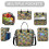 Isolierte Lunchtasche mit Blumenmuster (1 Stück) 2