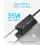 Flachstecker-Steckdosenleiste 8AC2USB-C2USB-A5ft900J 3