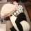 Mushroom pillow plush home decoration black 4