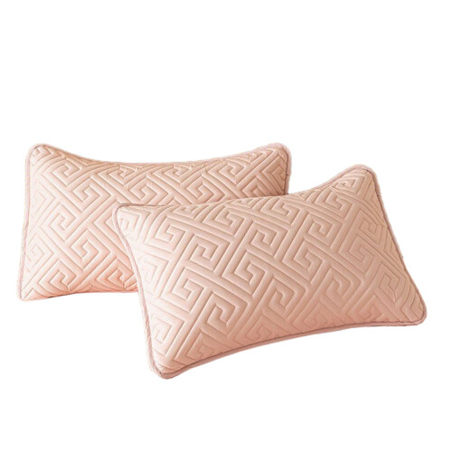 Quilted Pillowcases Set of 2 Hotel Quality Polyester 2