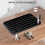 Monitor Stand Adjustable Laptop Riser with Storage Black 1 6