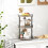 3-Tier Rotating Spice Rack Greige Black 8