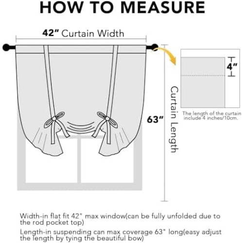 Panneau de rideau occultant thermique isolant à œillets, 107 cm de large 1
