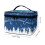 Make-uptas van polyester, opvouwbaar, met grote capaciteit, ideaal voor op reis. 6