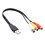 USB3-RCA-sovitinkaapeli ääni-/videolaitteille 3