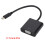 Καλώδιο μετατροπής USB-C σε VGA για φορητό υπολογιστή σε οθόνη 3