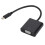 Καλώδιο μετατροπής USB-C σε VGA για φορητό υπολογιστή σε οθόνη 5