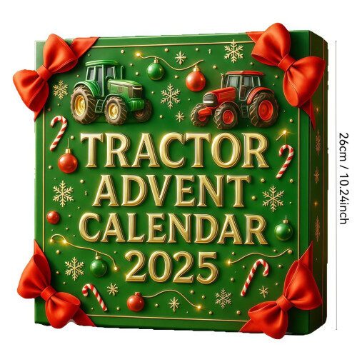 Ημερολόγιο Advent για τρακτέρ 24 ημέρες 1