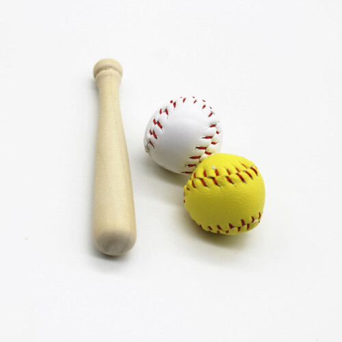 Nyföddfotorekvisita med basebollträhandskar, set, 3 delar 2