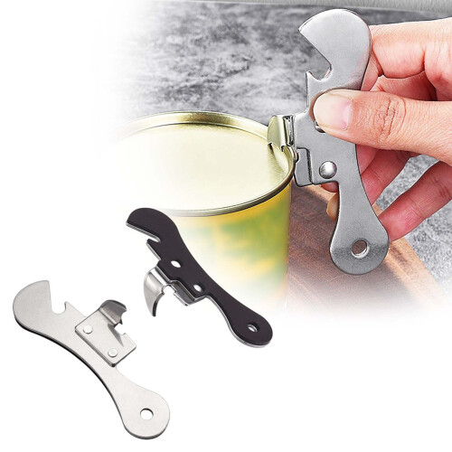 Ouvre-boîte en acier inoxydable 9,7 cm 1
