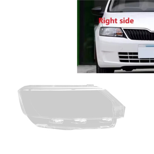Headlamp Cover Headlight Shell Transparent Lampshade Lens for  Rapid 2013-2017 Right 1
