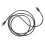 Svart Ethernet-kabel CAT6 Flat 2m 5