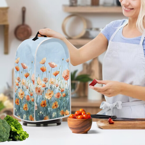 Kitchen Blender Dust Cover Protective Case 15.94"H x 9.45"L 2