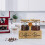 Organizer per stazione caffè in vetro con ripiano e 2 x 48 oz 5
