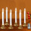 Velas de Natal para janela, sem chama, LED, pacote com 6 unidades de 8 polegadas. 4