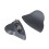 Motorcycle Mirror Block Off Plates for R6 2017–2024 Gray 5