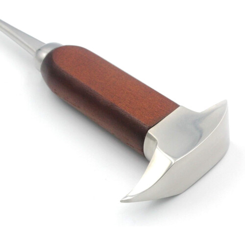Eispickel aus Edelstahl mit Holzgriff (1 Stück) 1